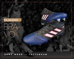 33   -  CLAUDIO BRAVO #1 | 2016/17 MANCHESTER CITY | GAME WORN BOOTS | ONLY WORN IN 2 GAMES 