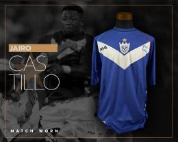 38   -  JAIRO CASTILLO #18 | 2001 VELEZ SARSFIELD | MATCH WORN | PLAYER COLLECTION