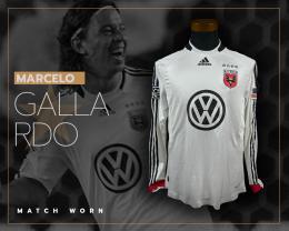 49   -  MARCELO GALLARDO #10 | 2008 DC UNITED | MATCH WORN