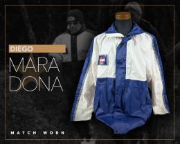 56   -  DIEGO MARADONA  | 1996/97 PUMA 10 LINE WINDBRAKER  | HECTOR ENRIQUE'S GIFT