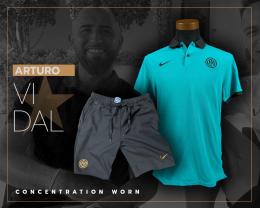 65   -  ARTURO VIDAL #22 | 2021/22 INTER | TRAINING WORN KIT