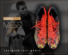 76   -   LIONEL MEESI #10 | 2020/21 BARCELONA 1| TRAINING TEST BOOTS | ONLY 5 MATCHES