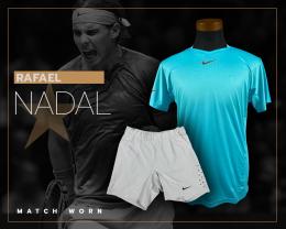 8   -  RAFAEL NADAL | 2013 CHILE EXHIBITION MATCH  | MATCH WORN OUTFIT vs DJOKOVIC