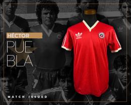 81   -  HECTOR PUEBLA #7 | 1989 CHILE | MATCH ISSUED