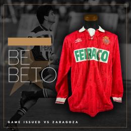 101   -  BEBETO #11 | 1993/94 DEPORTIVO LA CORUÑA | GAME ISSUED vs ZARAGOZA | SWAPPED