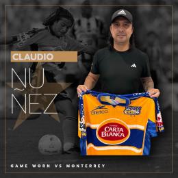 121   -  CLAUDIO NUÑEZ #16 | 2000 TIGRES | GAME WORN vs MONTERREY | AMAZING 30 mts GOAL | PLAYER PROVENANCE 