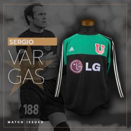 138   -  SERGIO VARGAS #188 | 2001 U DE CHILE | MATCH ISSUED