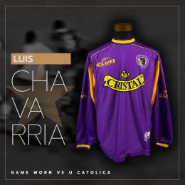 150   -  LUIS CHAVARRIA #6 | 2000 D CONCEPCION | GAME WORN vs U CATOLICA | SWAPPED