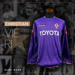 33   -  CHRISTIAN VIERI #32 | 2007/08 FIORENTINA | GAME ISSUED vs CAGLIARI | PLAYER PROVENANCE 