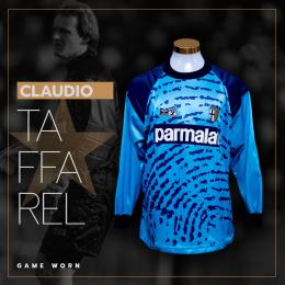 37   -  CLAUDIO TAFFAREL #1 | 1991/92 PARMA | GAME WORN vs ASCOLI | SWAPPED