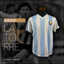 46   -  DIEGO LATORRE #11 | 1991 ARGENTINA | MATCH WORN