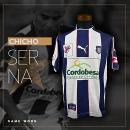 48   -  MAURICIO SERNA #22 | 2004 CA  TALLERES | GAME WORN  vs LANUS | PLAYER PROVENANCE