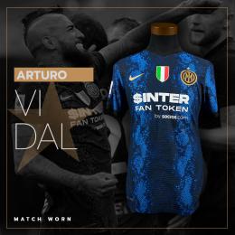 59   -  ARTURO VIDAL #22 | 2021/22 INTER | MATCH WORN | UNWASH