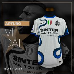 60   -  ARTURO VIDAL #22 | 2021/22 INTER | vs SASSUOLO  | 3 in 1 FULL KIT             