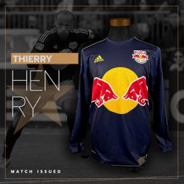 67   -  THIERRY HENRY #14 | 2014 NEW YORK RED BULL | GAME ISSUED vs TORONTO | COA