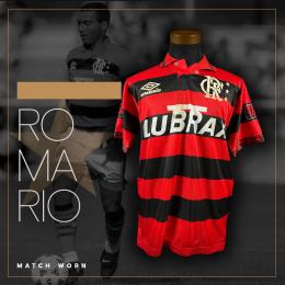 69   -  ROMARIO #11 | 1995 FLAMENGO | MATCH WORN | UNWASHED | PLAYER PROVENANCE