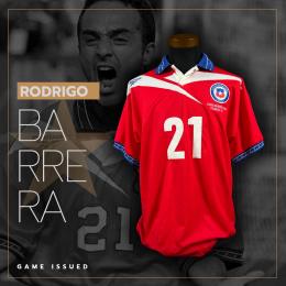 87   -  RODRIGO BARRERA #21 | 1998 CHILE WORLD CUP | GAME ISSUED vs ITALY | PLAYER PROVENANCE