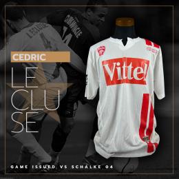 95   -  CEDRIC LECLUSE #4 | 2006/07 EUROPA LEAGUE AS NANCY | GAME ISSUED vs SCHALKE 04 | SWAPPED