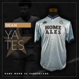 97   -  DEAN YATES #6 | 1987/88 NOTTS COUNTY | GAME WORN vs SUNDERLAND | MATCH WORN 