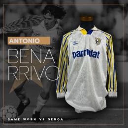 99   -  ANTONIO BENARRIVO #2 | 1991/92 PARMA | GAME WORN vs GENOA | SWAPPED