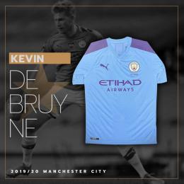 20   -  KEVIN DE BRUYNE #17 | 2019/20 MANCHESTER CITY | SIGNED RETAIL VERSION