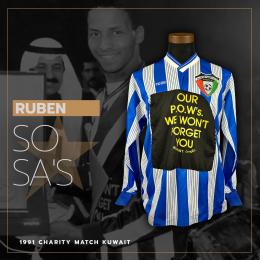 30   -  RUBEN SOSA'S COLLECTION #8 | 1991 CHARITY MATCH KUWAIT | GAME WORN vs REST WORLD