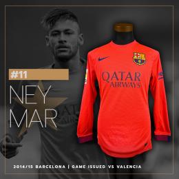 31   -  NEYMAR #11 | 2014/15 BARCELONA | GAME ISSUED vs VALENCIA