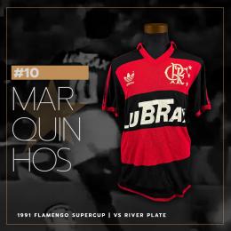 34   -  MARQUINHOS #10 | 1991 FLAMENGO SUPERCUP | vs RIVER PLATE