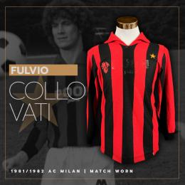 4   -  FULVIO COLLOVATI #5 | 1981/1982 AC MILAN | MATCH WORN