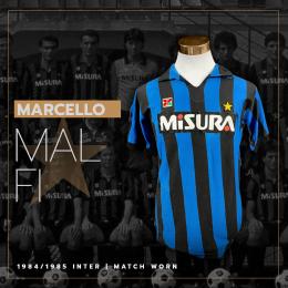 5   -  MARCELLO MALFI #16 | 1984/1985 INTER | MATCH WORN