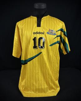 74   -  AURELIO VIDMAR #10 | 1997 AUSTRALIA FRIENDLY | GAME WORN vs HUNGARY