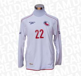 39   -  ESTEBAN PAREDES #22 | 2010 CHILE NATIONAL TEAM | MATCH ISSUED