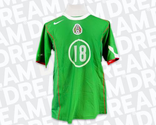 19   -  SALVADOR CARMONA #18 | 2004 COPA AMERICA | GAME WORN vs URUGUAY