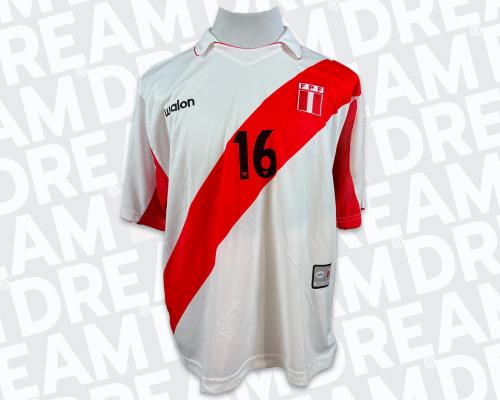 20   -  ANDRES MENDOZA #16 | 2007 COPA AMERICA | GAME WORN vs URUGUAY