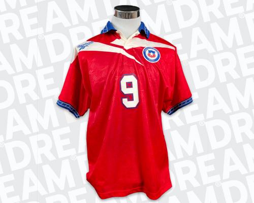 22   -  IVAN ZAMORANO #9 | 1999 COPA AMERICA | MATCH WORN