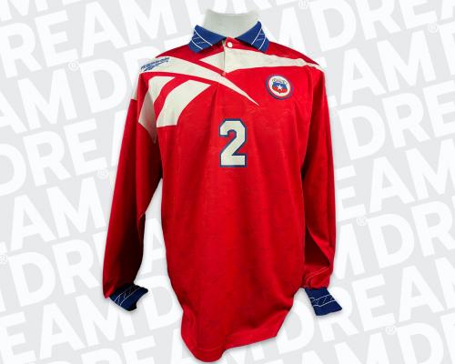 25   -  CRISTIAN CASTAÑEDA #2 | 1998 WORLD CUP QUALIFIERS | MATCH WORN