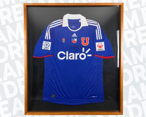 10   -  OSVALDO GONZÁLEZ SIGNED #4 | U. DE CHILE 2011 | MATCH ISSUE 