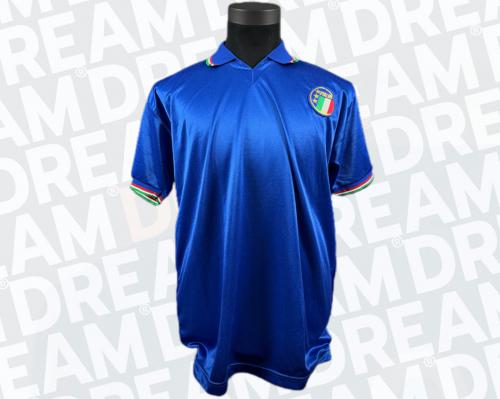 15   -  ROBERTO MANCINI #16 | 1990 FRIENDLY ITALY | GAME WORN vs URUGUAY