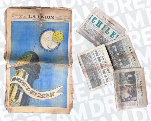 16   -  CHILEAN NEWSPAPERS | 1962 CHILE WORLD CUP | LA NACION-LA UNION