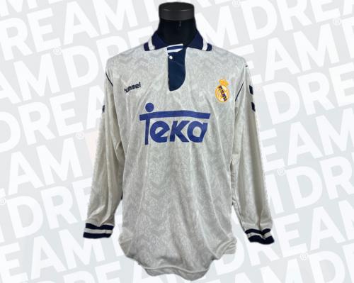 20   -  HUGO RUBIO'S COLLECTION | IVAN ZAMORANO #9 | 1992/93 REAL MADRID  | MATCH WORN