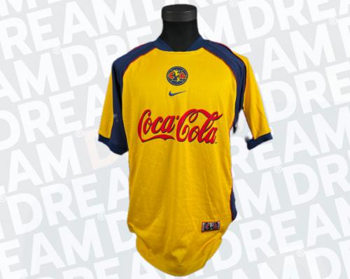 23   -  HUGO RUBIO'S COLLECTION | IVAN ZAMORANO #9 | 2002 CLUB AMERICA | MATCH WORN 