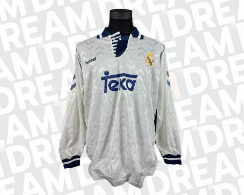 14   -  PETER DUBOVSKY #11 | 1993 REAL MADRID | GAME WORN vs U. DE CHILE