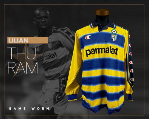 20   -  LILIAM THURAM #21 | 1999/2000 PARMA | vs BARI | PLAYER COLLECTION