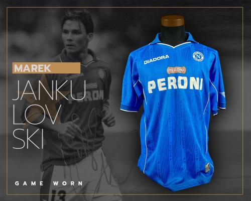 21   -  MAREK JANKULOVSKI #13 | 2000/2001 NAPOLI | vs BARI | PLAYER COLLECTION