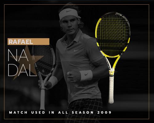 9   -  RAFAEL NADAL | 2007 ALL SEASON | MATCH USED RACQUET