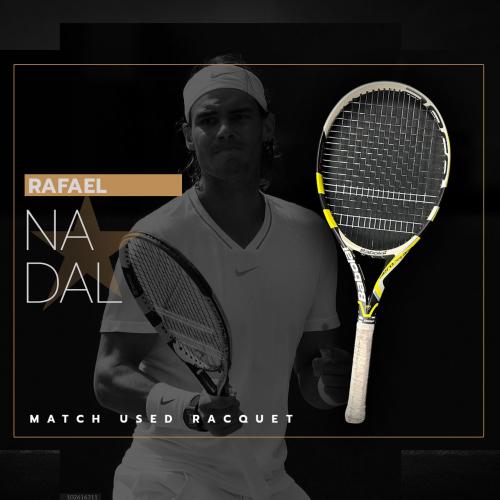 1   -  RAFAEL NADAL | 2010 WIMBLEDON | FINAL MATCH USED RACQUET | PHOTOMATCHED