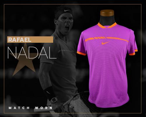 7   -  RAFAEL NADAL | 2017 ATP MONTECARLO |  MATCH WORN JERSEY