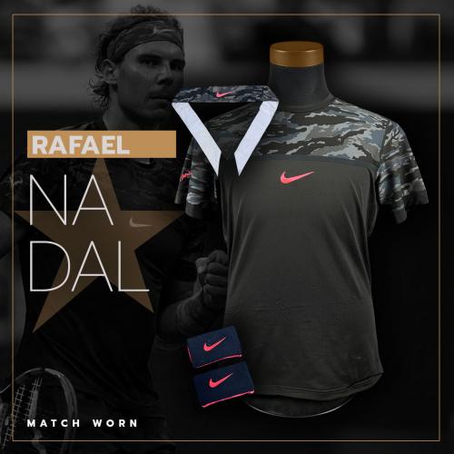 17   -  RAFAEL NADAL | 2015 US OPEN | MATCH WORN OUTFIT