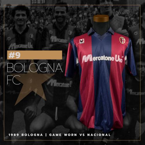 10   -     PLAYER #19 | 1989 BOLOGNA | GAME WORN vs NACIONAL