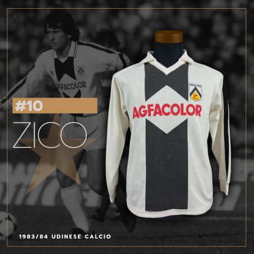 ZICO #10 | 1983/84 UDINESE CALCIO | NO OFFICIAL VERSION